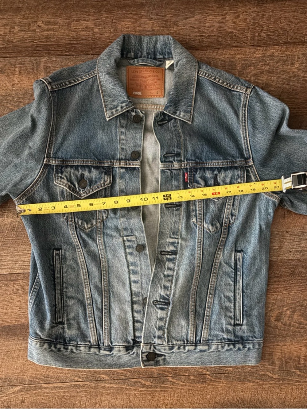 Levi's Light Blue Denim Jacket - Picture 5 of 5